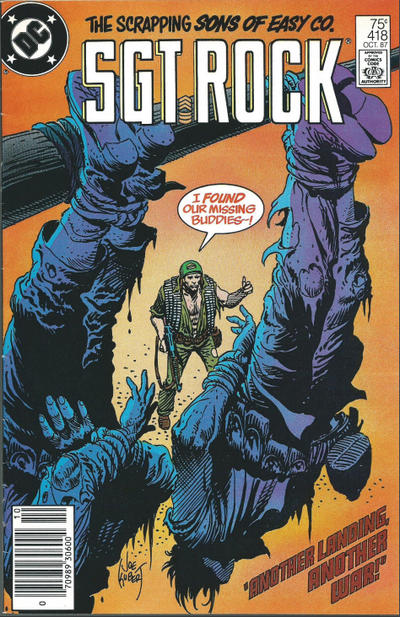 Cover for Sgt. Rock (DC, 1977 series) #418 [Newsstand]