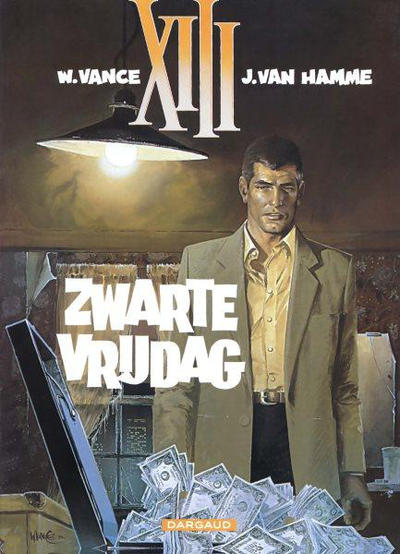 Cover for XIII (Dargaud Benelux, 1984 series) #1 - Zwarte vrijdag [Herdruk 2006]