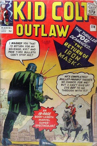 Cover for Kid Colt Outlaw (Marvel, 1949 series) #114 [British]