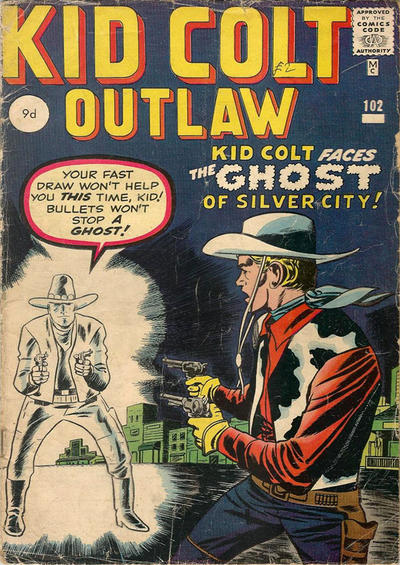 Cover for Kid Colt Outlaw (Marvel, 1949 series) #102 [British]