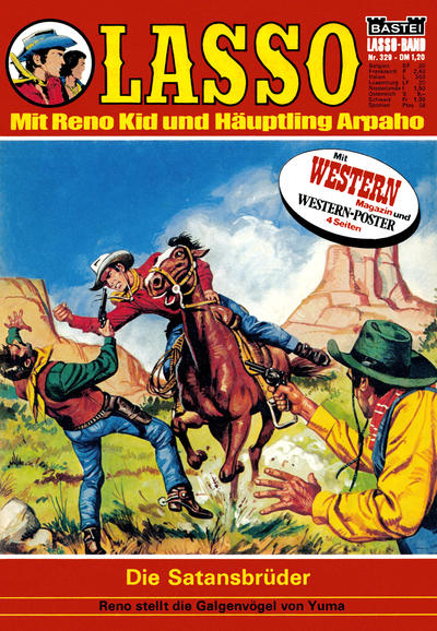 Cover for Lasso (Bastei Verlag, 1966 series) #329