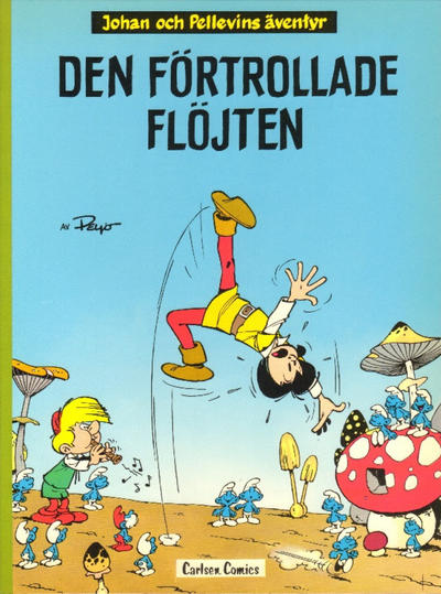 Cover for Johan och Pellevins äventyr (Carlsen/if [SE], 1976 series) #4 - Den förtrollade flöjten [6:e upplagan]
