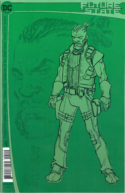 Cover for Future State: Green Lantern (DC, 2021 series) #1 [Second Printing Tom Raney Character Design Cover]