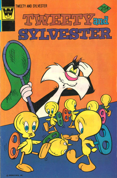 Cover for Tweety and Sylvester (Western, 1963 series) #59 [Whitman]