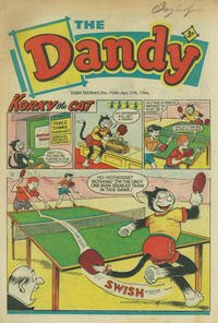 Cover Thumbnail for The Dandy (D.C. Thomson, 1950 series) #1168