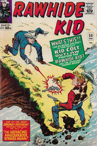 Cover Thumbnail for The Rawhide Kid (Marvel, 1960 series) #50 [British]