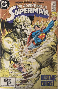 Cover for Adventures of Superman (DC, 1987 series) #443 [Mall Variant: Eden Prairie Center, MN]