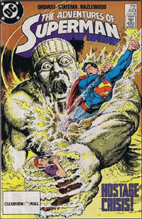 Cover for Adventures of Superman (DC, 1987 series) #443 [Mall Variant: Clearview Mall, PA]