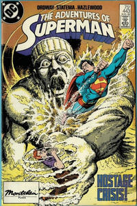 Cover for Adventures of Superman (DC, 1987 series) #443 [Mall Variant: Montclair Plaza, CA]