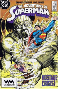 Cover for Adventures of Superman (DC, 1987 series) #443 [Mall Variant: Westgate Mall, MA]