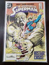 Cover for Adventures of Superman (DC, 1987 series) #443 [Mall Variant: Town East Mall, TX]