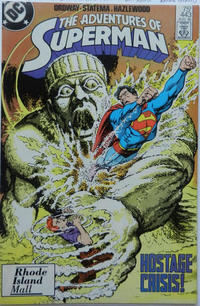 Cover for Adventures of Superman (DC, 1987 series) #443 [Mall Variant: Rhode Island Mall, RI]
