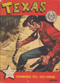 Cover Thumbnail for Texas (Serieforlaget / Se-Bladene / Stabenfeldt, 1953 series) #7/1963