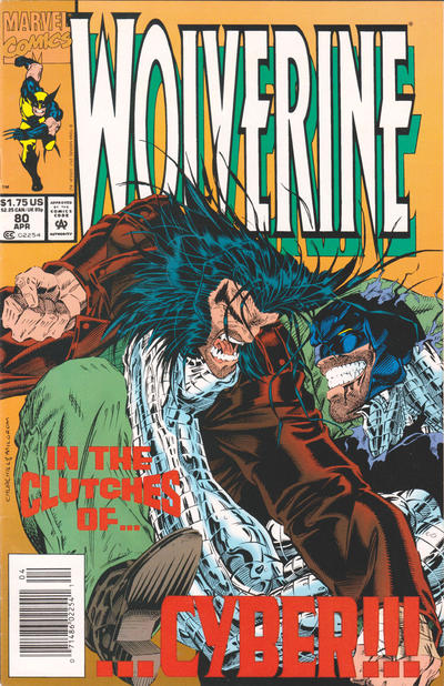 Cover for Wolverine (Marvel, 1988 series) #80 [Newsstand]