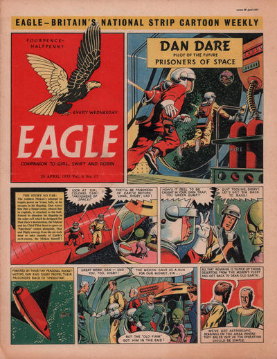 Cover for Eagle (Hulton Press, 1950 series) #v6#17