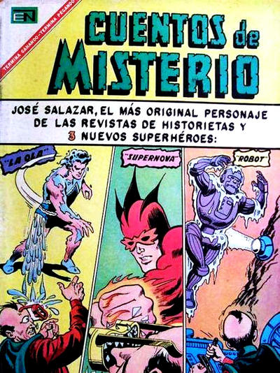 Cover for Cuentos de Misterio (Editorial Novaro, 1960 series) #115