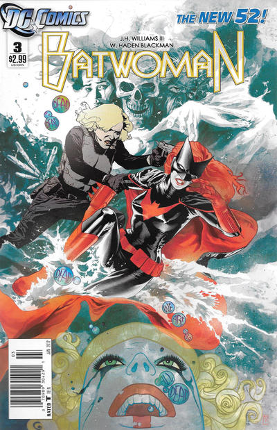 Cover for Batwoman (DC, 2011 series) #3 [Newsstand]