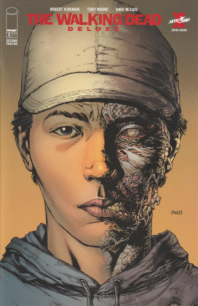 Cover for The Walking Dead Deluxe (Image, 2020 series) #2 [Second Printing - David Finch & Dave McCaig Cover]