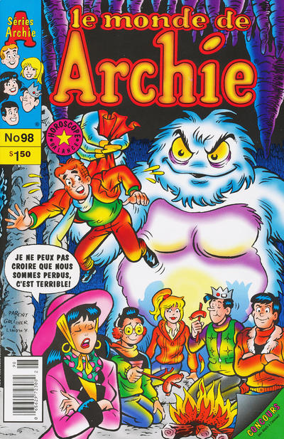 Cover for Le Monde de Archie (Editions Héritage, 1981 series) #98