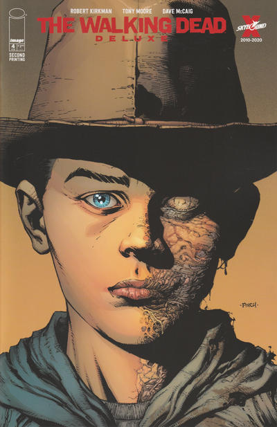 Cover for The Walking Dead Deluxe (Image, 2020 series) #4 [Second Printing - David Finch & Dave McCaig Cover]