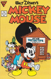 Cover Thumbnail for Mickey Mouse (Gladstone, 1986 series) #219 [Direct]