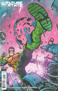 Cover Thumbnail for Future State: Robin Eternal (DC, 2021 series) #2 [Daniel Warren Johnson Cardstock Variant Cover]
