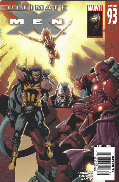 Cover for Ultimate X-Men (Marvel, 2001 series) #93 [Newsstand]