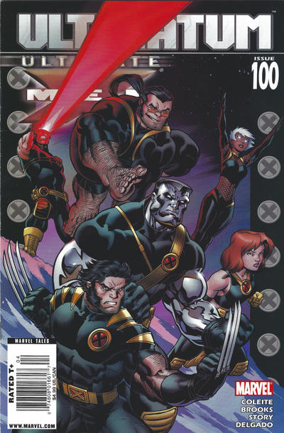 Cover for Ultimate X-Men (Marvel, 2001 series) #100 [Newsstand]