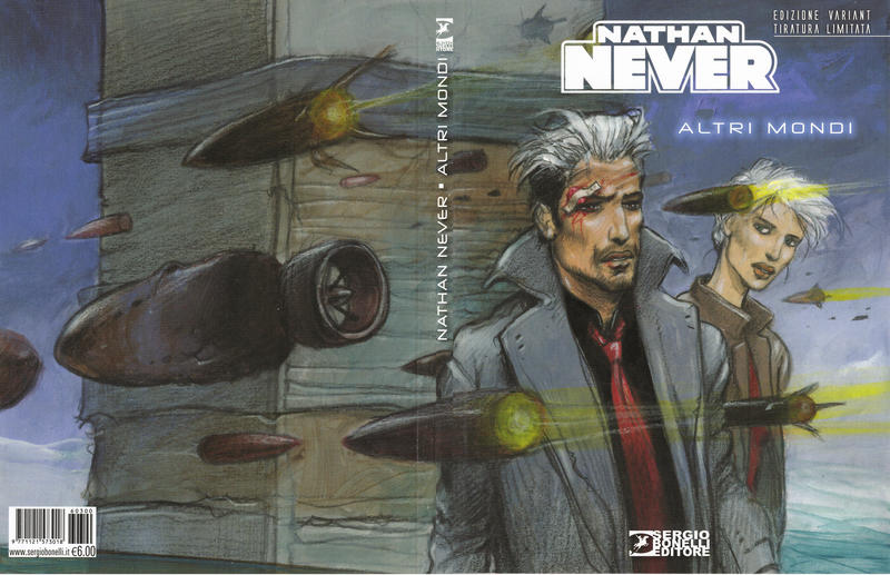 Cover for Nathan Never (Sergio Bonelli Editore, 1991 series) #300 [Nathan Never 300 - Copertina variant: Enki Bilal]
