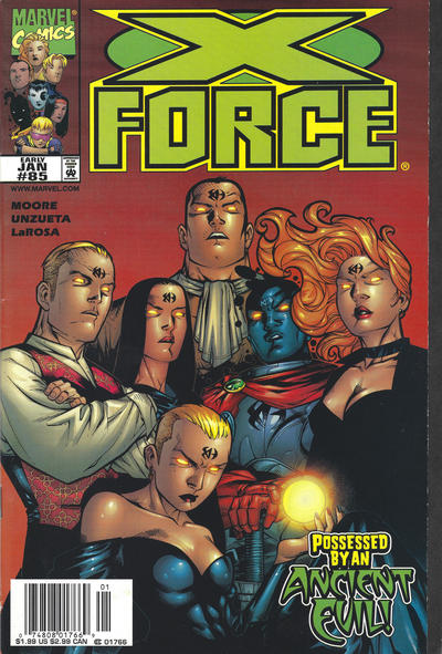 Cover for X-Force (Marvel, 1991 series) #85 [Newsstand]