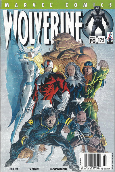 Cover for Wolverine (Marvel, 1988 series) #172 [Newsstand]