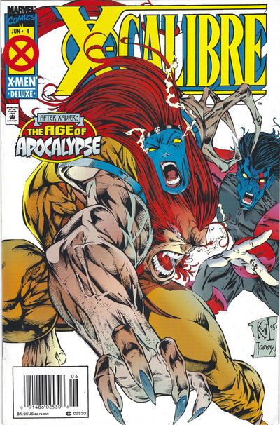 Cover for X-Calibre (Marvel, 1995 series) #4 [Newsstand]