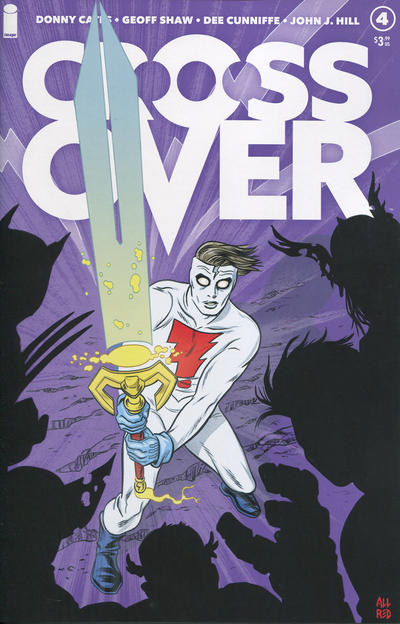 Cover for Crossover (Image, 2020 series) #4 [Mike Allred Variant Cover]