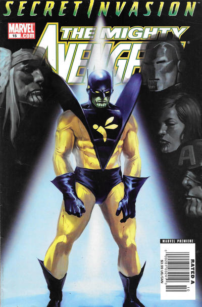 Cover for The Mighty Avengers (Marvel, 2007 series) #15 [Newsstand]