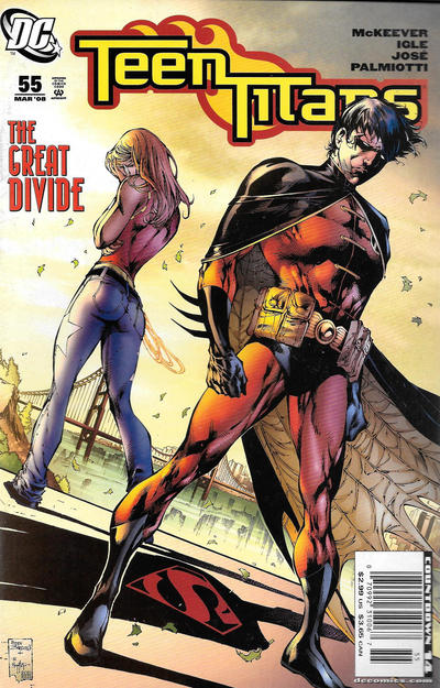 Cover for Teen Titans (DC, 2003 series) #55 [Newsstand]