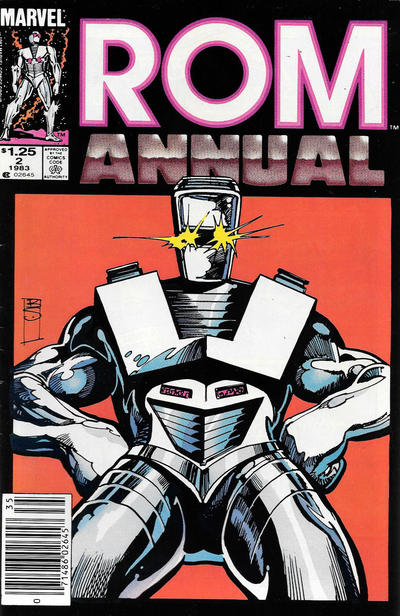 Cover for Rom Annual (Marvel, 1982 series) #2 [Canadian]