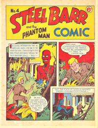 Cover Thumbnail for Steel Barr and the Phantom Man Comic (Young's Merchandising Company, 1950 ? series) #4