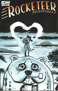 Cover Thumbnail for Rocketeer Adventures (IDW, 2012 series) #2 [Cover RI]
