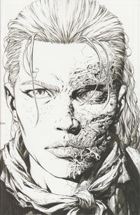 Cover for The Walking Dead Deluxe (Image, 2020 series) #5 [Second Printing - David Finch Sketch Cover]