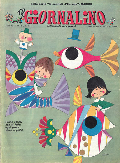Cover for Il Giornalino (Edizioni San Paolo, 1924 series) #v40#14
