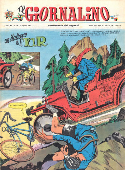 Cover for Il Giornalino (Edizioni San Paolo, 1924 series) #v40#34