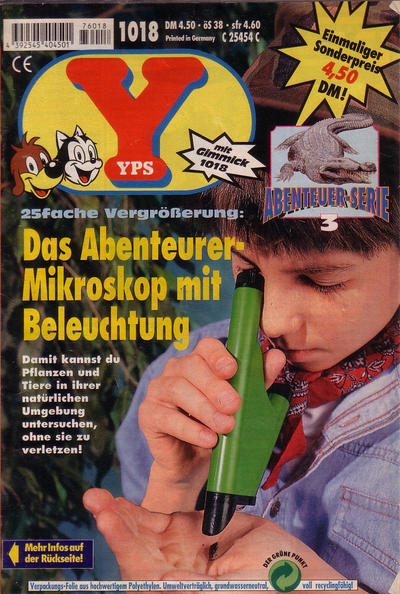Cover for Yps (Gruner + Jahr, 1975 series) #1018