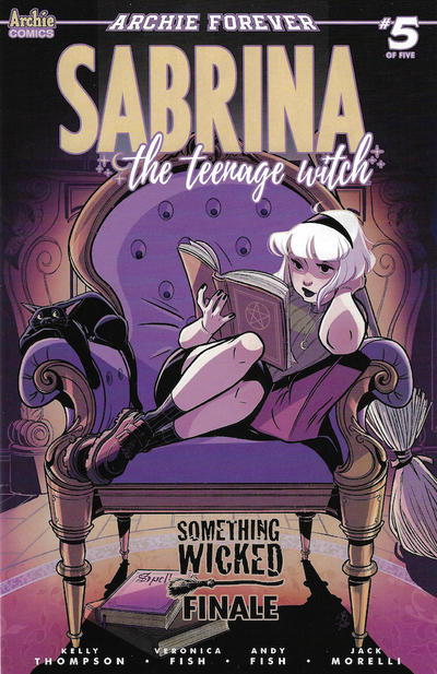 Cover for Sabrina the Teenage Witch (Archie, 2020 series) #5 [Cover B Sweeney Boo]