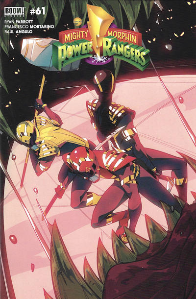 Cover for Power Rangers (Boom! Studios, 2020 series) #3 (61) [Daniele Di Nicuolo Legacy Cover]