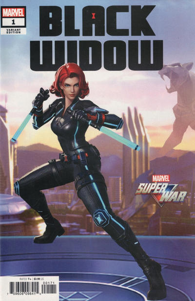 Cover for Black Widow (Marvel, 2020 series) #1 [NetEase Games' Marvel Super War' Cover]