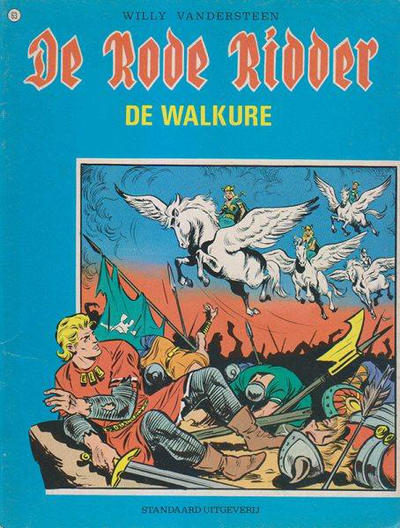 Cover for De Rode Ridder (Standaard Uitgeverij, 1959 series) #63 [zwartwit] - De walkure [Herdruk 1978]