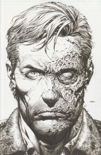 Cover for The Walking Dead Deluxe (Image, 2020 series) #1 [Second Printing - David Finch Sketch Cover]