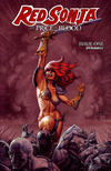 Cover Thumbnail for Red Sonja, Price of Blood (2020 series) #1 [Cover C Joseph Michael Linsner]