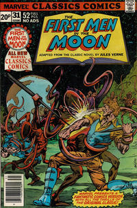 Cover for Marvel Classics Comics (Marvel, 1976 series) #31 - The First Men In The Moon [British]