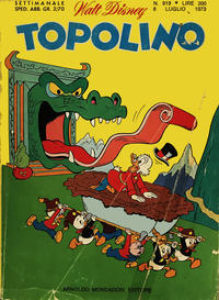 Cover Thumbnail for Topolino (Mondadori, 1949 series) #919